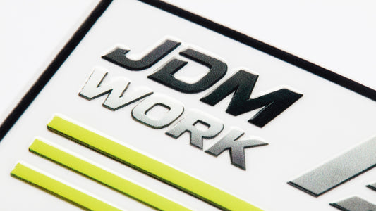 JDM Tuning UV Crystal Transfer Stickers, Drift Touge Racing Waterproof Decals, Automotive Modified Water Transfer Stickers for Car Model, Laptop, Motorcycle
