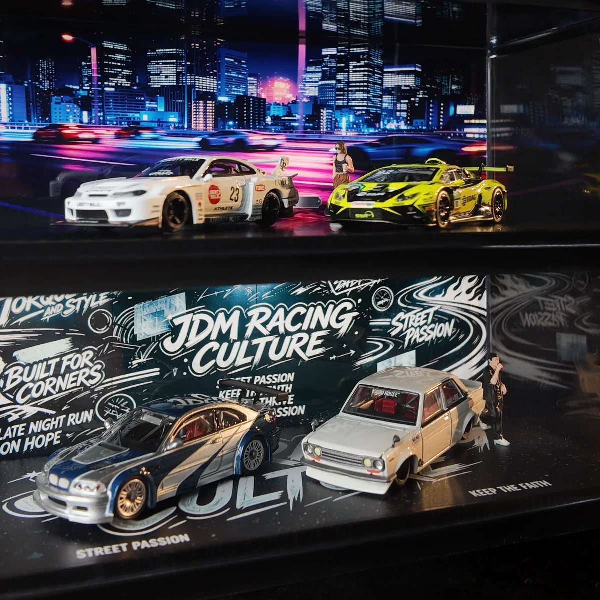 JDM Trilogy – 3 Display Case Bundle + 3 Free Decal Sets