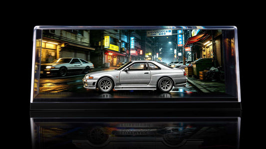 1:64 scale Toyota TRD crystal sticker for model box